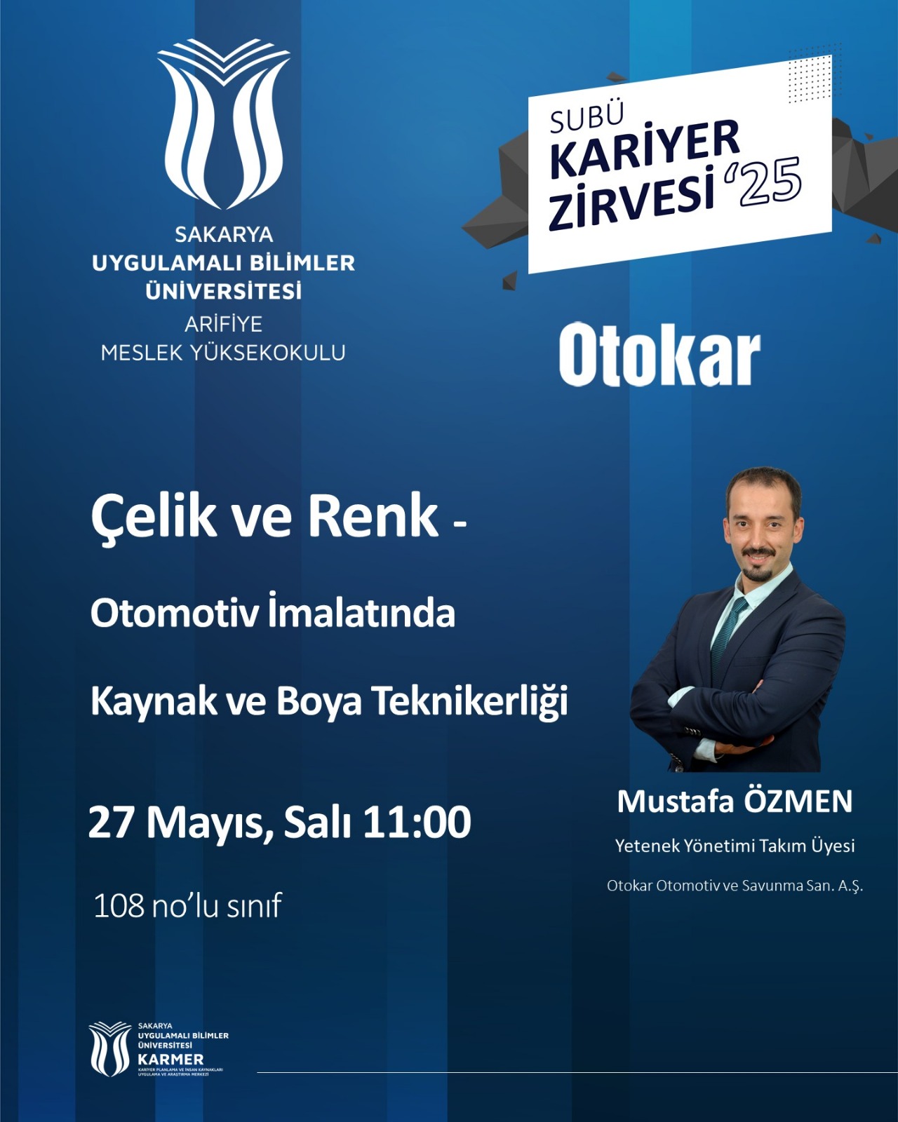 Çelik ve Renk Otomotiv İmalatında Kaynak ve Boya Teknikerliği