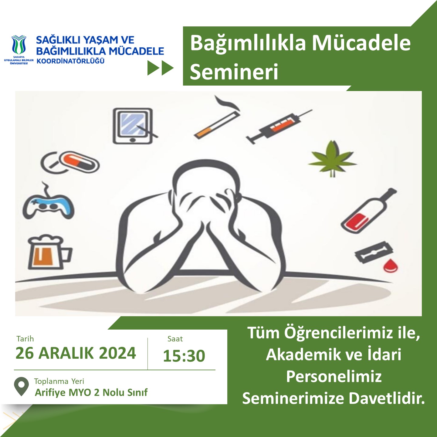 Bağımlılıkla Mücadele Semineri